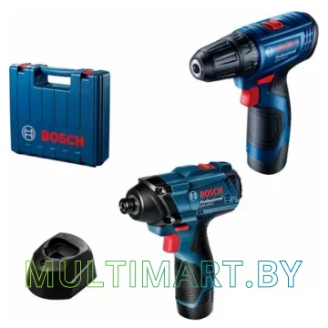 Набор Bosch 06019G8023 (шуруповерт, винтоверт, 2 АКБ, кейс)